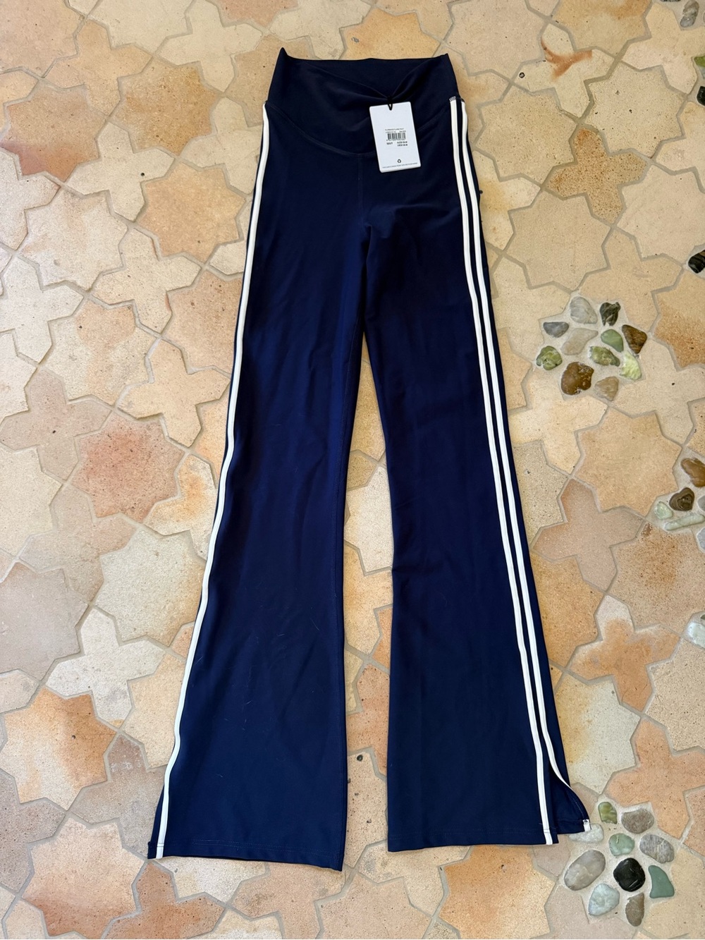 NWT The Upside Navy FLORENCE FLARE PANT